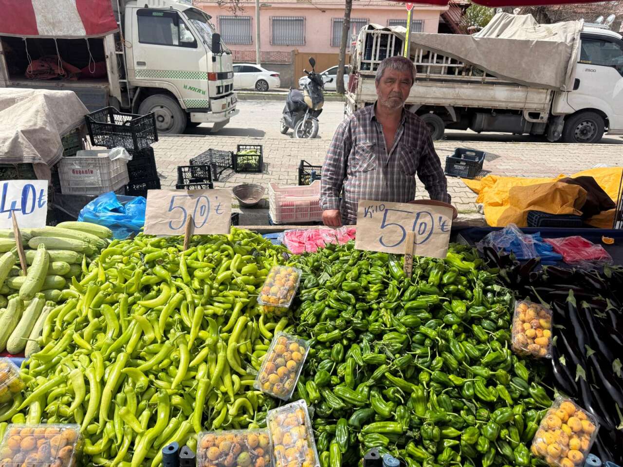 Konya pazarlarında etiket şaşkınlığı! Çoğu yarım yarım satılıyor 26